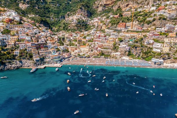 Positano Sorrento and Pompeii