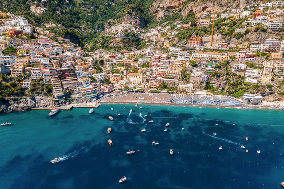 Positano Sorrento and Pompeii