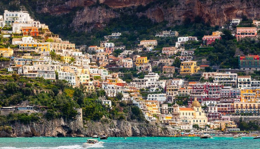 Positano, Sorrento, and Naples