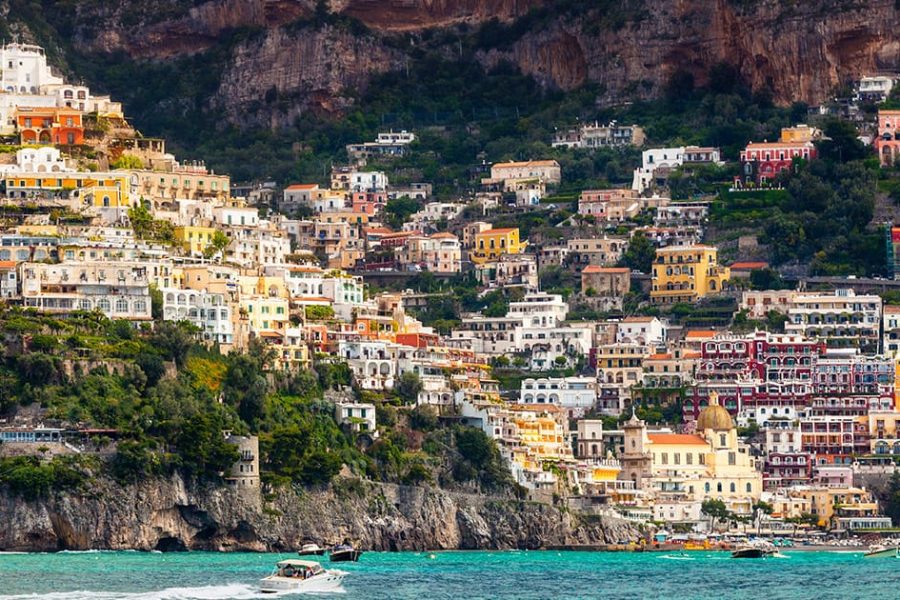 Positano, Sorrento, and Naples